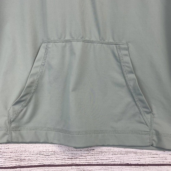 ATHLETA Green Hoodie Top Shirt Pullover Long Sleeve Size M - Picture 3 of 10